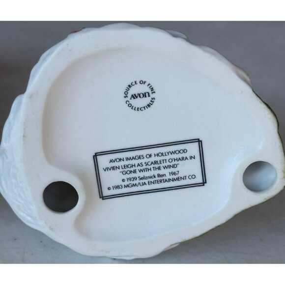 Set of 2 VTG AVON Gone With The Wind Rhett Butler Scarlett O'Hara Figurines-READ - Picture 7 of 13